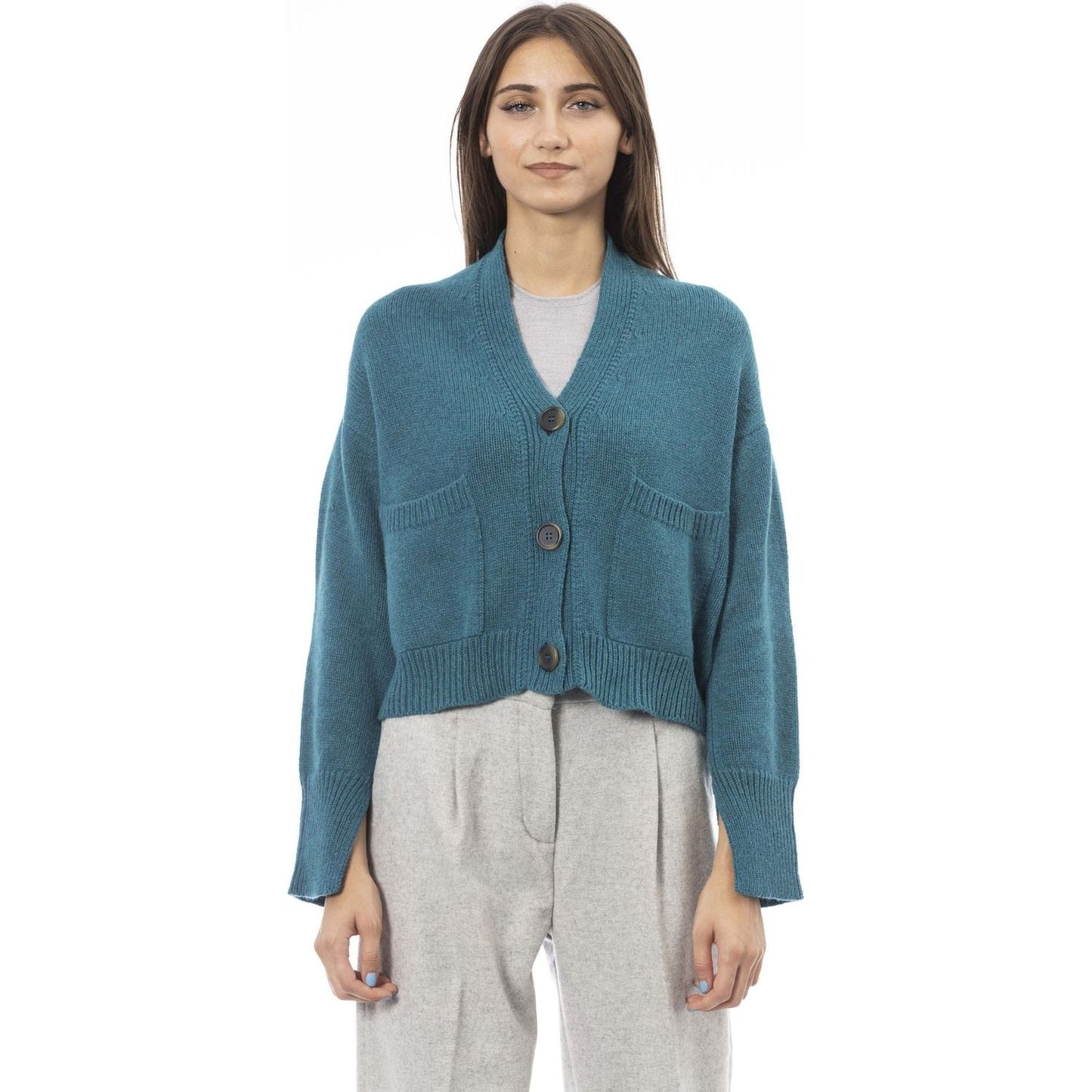 Alpha Studio Sweaters Sweaters Alpha Studio Dim Gray