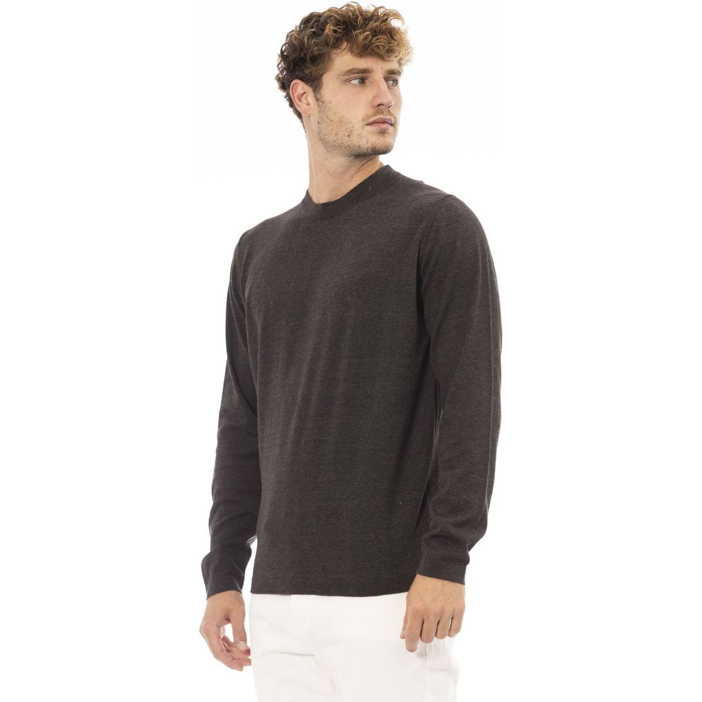 Alpha Studio Sweaters Sweaters Alpha Studio Dark Slate Gray