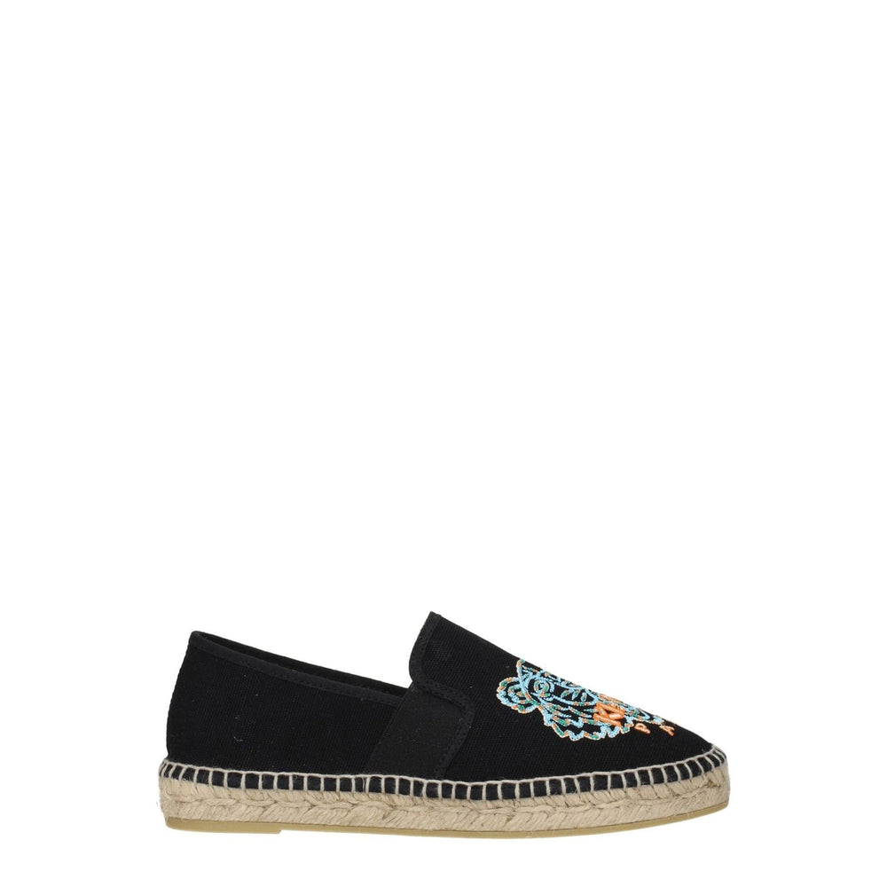 Kenzo Black Fabric Espadrilles KE-8547205054729-EU36/US6