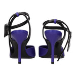 Off-White Purple Leather High Heel Pumps OF-8547284320521-EU35/US5
