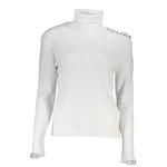 Patrizia Pepe Gray Cotton Sweater PA-26492-XS