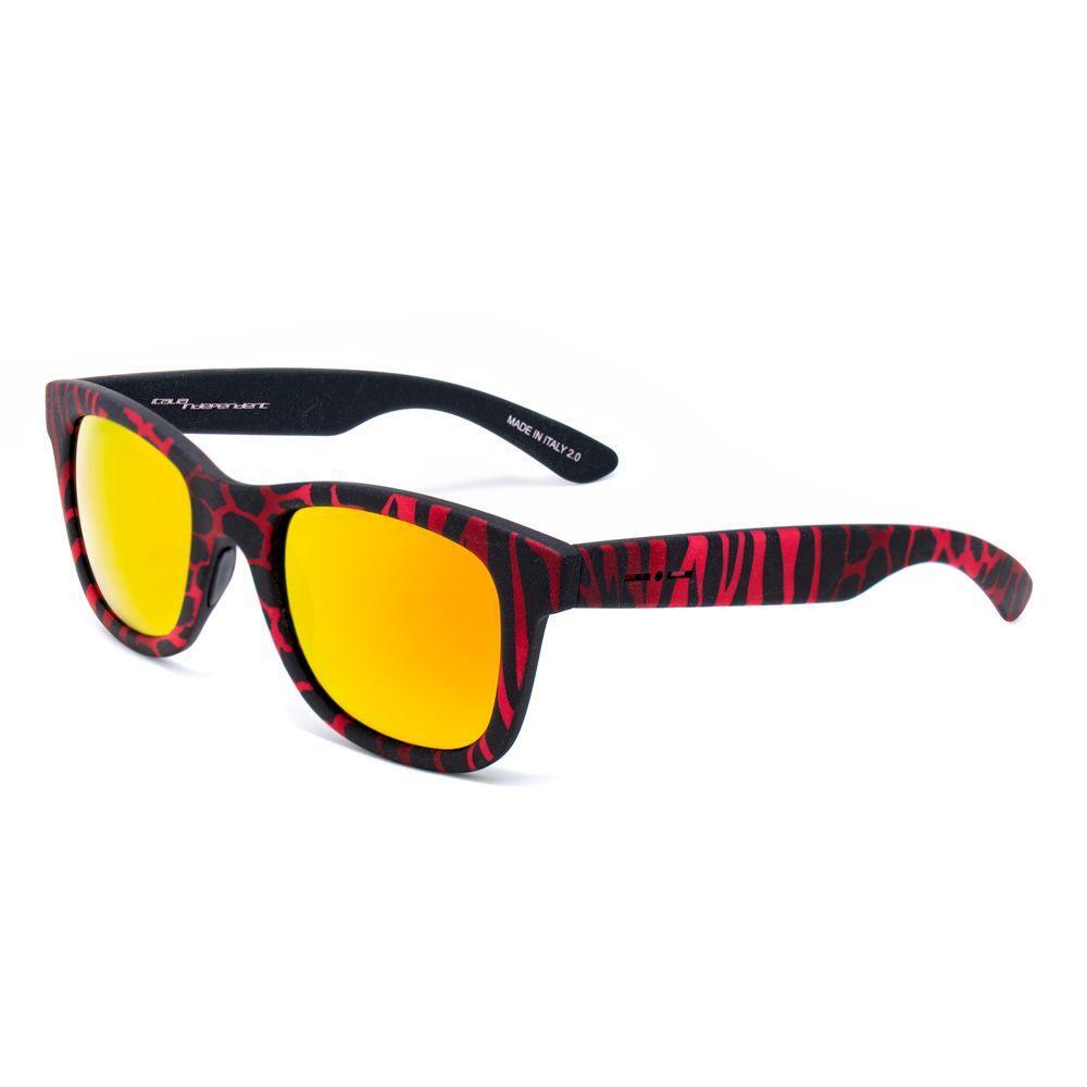 Italia Independent Red Acetate Sunglasses II0090ZEF053AC