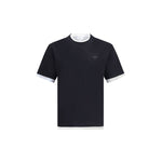 Prada Double layer T-Shirt PR-UJN912SWMO11CDF0967-S