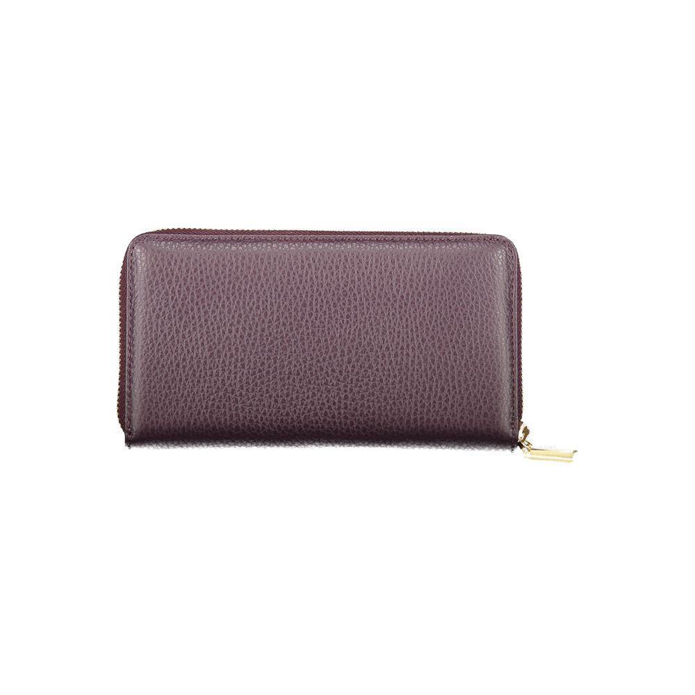 Coccinelle Purple Leather Women Wallet CO-39535