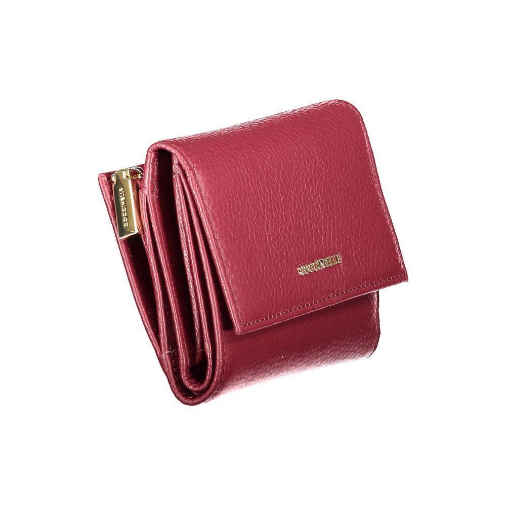 Coccinelle Purple Leather Women Wallet CO-39559