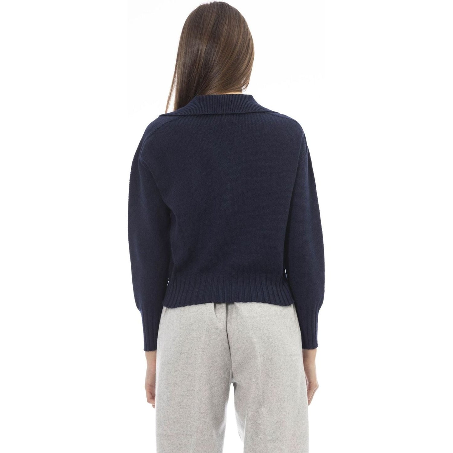 Alpha Studio Sweaters Sweaters Alpha Studio Dark Slate Gray
