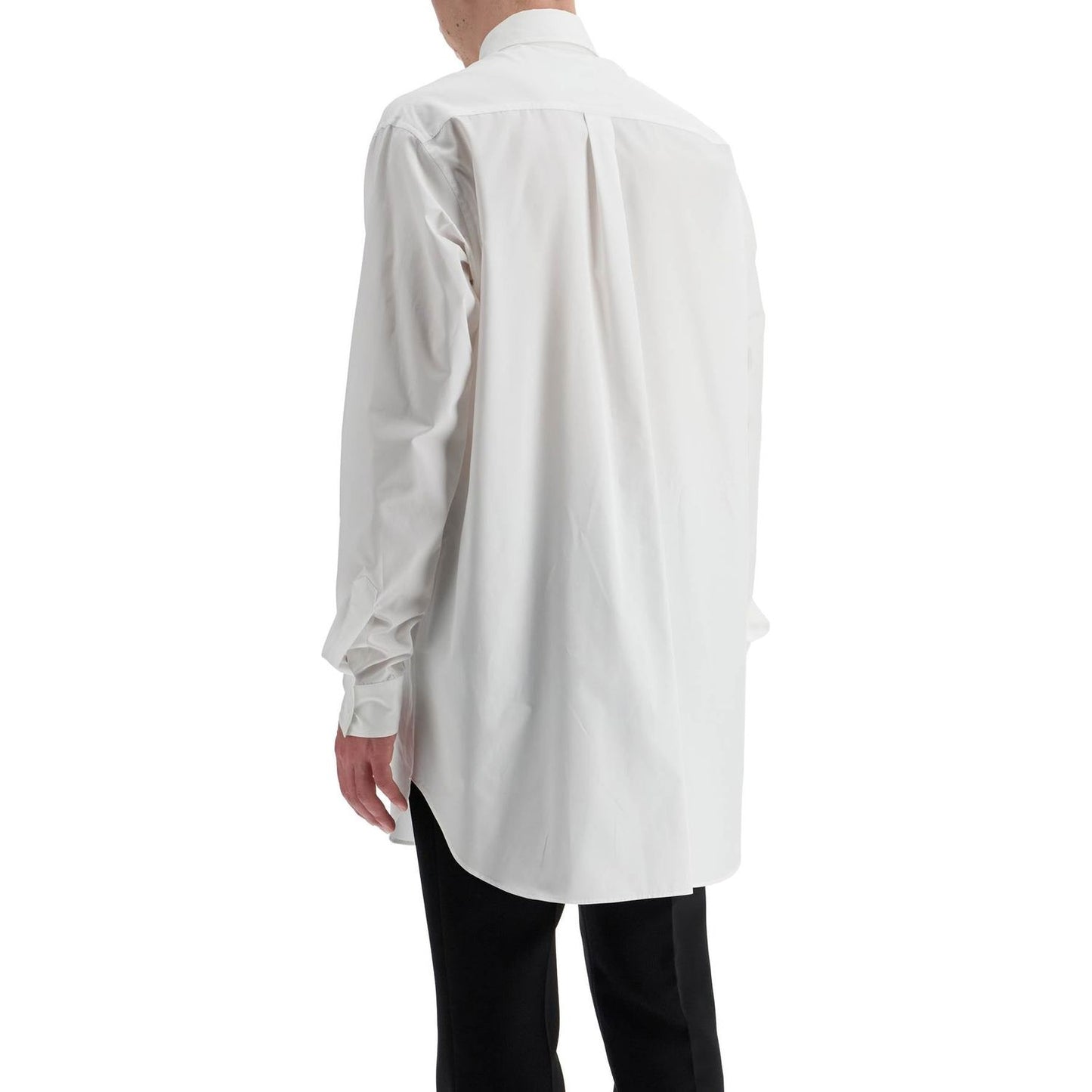 Moschino printed pocket shirt with button Shirts Moschino Light Gray