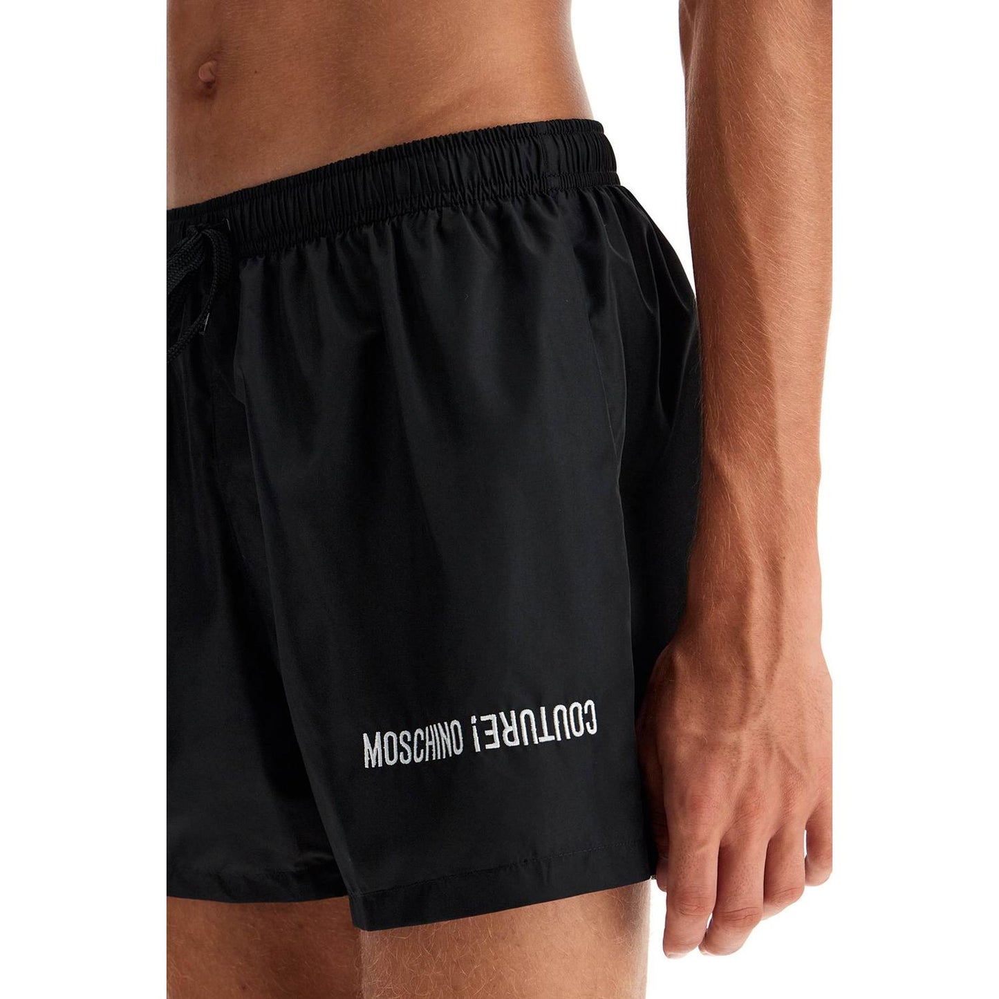 Moschino embroidered sea boxer shorts Beachwear & underwear Moschino Rosy Brown