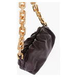 Bottega Veneta Bottega Veneta Leather THE CHAIN POUCH Bag with Magnetic Closure BOP563990GD 1728,74866327712,Bags,Bottega Veneta,Burgundy,Clutch Bags - Women - Bags,New with tags,Women,Women - Bags
