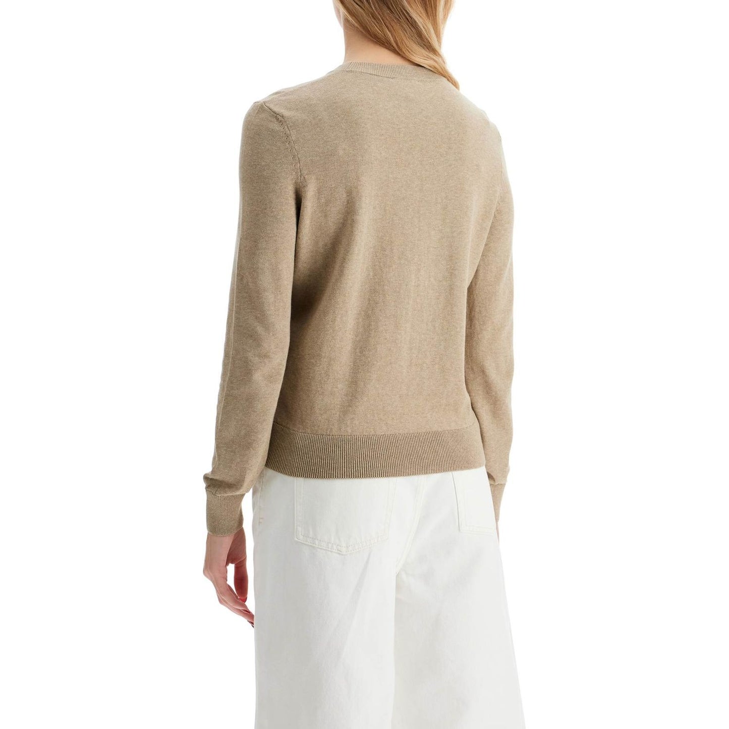 A.P.C. cotton therese pullover Knitwear A.P.C. Tan