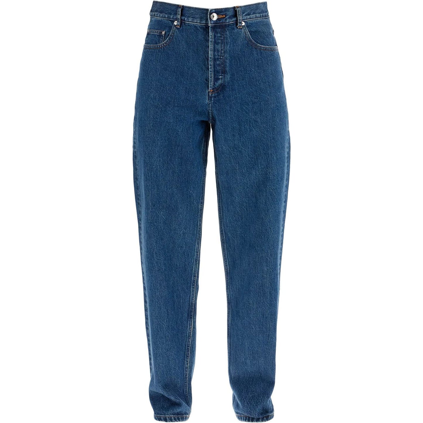 A.P.C. organic cotton indigo blue wide leg jeans Jeans A.P.C. Dark Slate Gray
