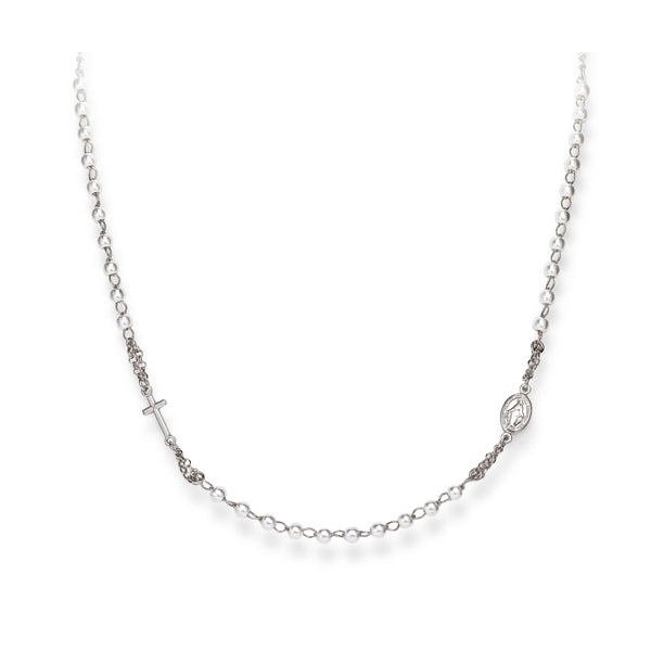AMEN JEWELRY Mod. CROBB3F Necklace AMEN Lavender