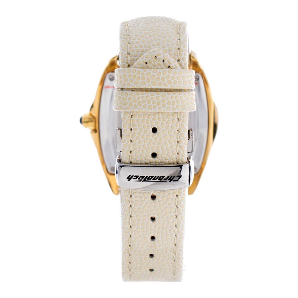 Chronotech Chronotech Beige Leather Watch CHCT7814M04SAC 1728,Beige,Chronotech,New with tags,Watches for Women - Watches,Women