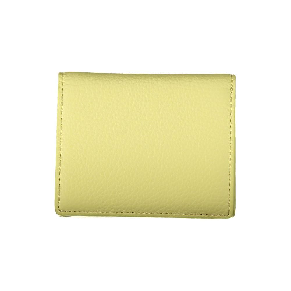 Coccinelle Coccinelle Yellow Leather Wallet CO-29312 1728,67403481248,Coccinelle,New with tags,Wallets - Women - Bags,Women,Yellow