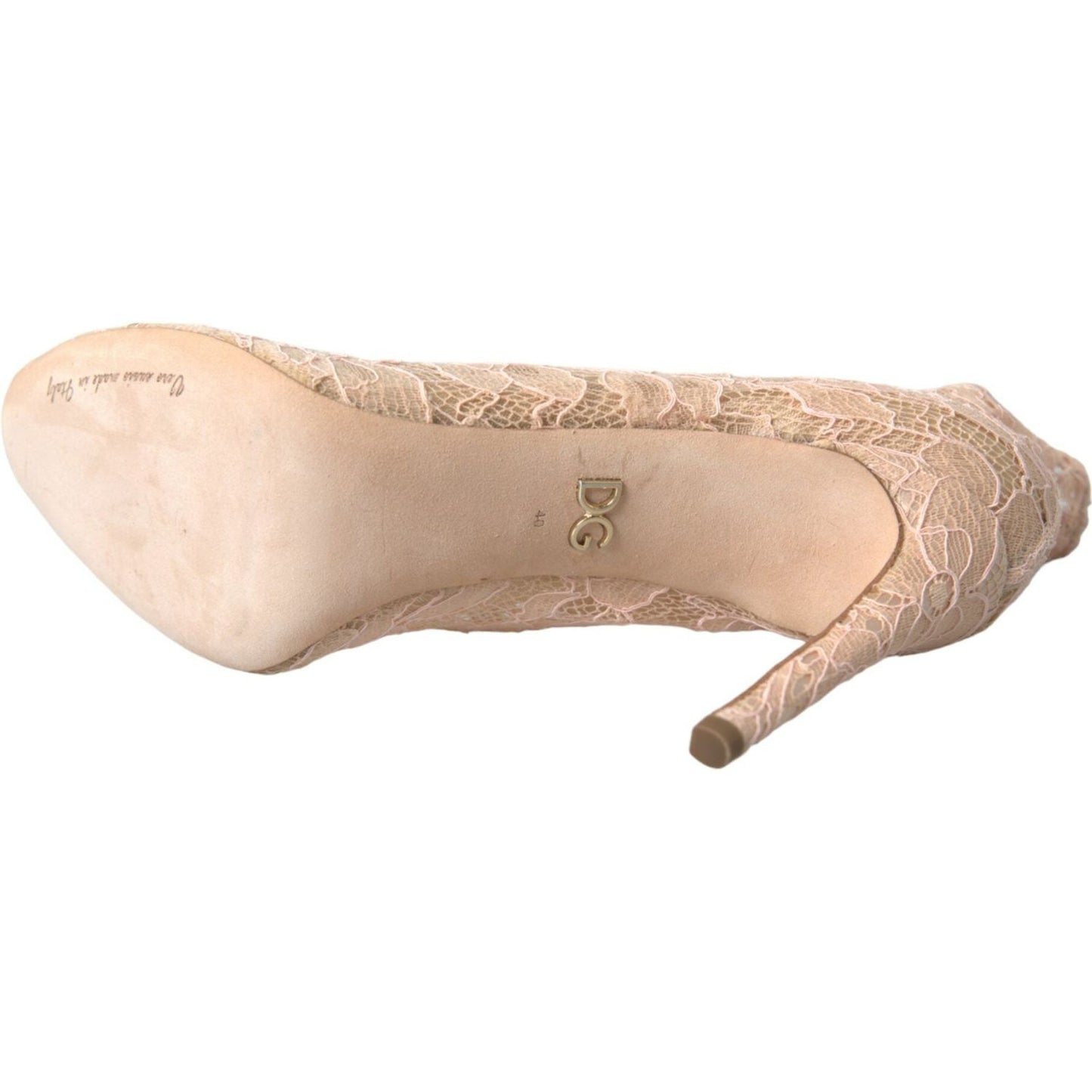 Dolce & Gabbana Dolce & Gabbana Beige Stretch Taormina Lace Boots Shoes LA10755-40 1728,67345645728,Beige,Boots - Women - Shoes,Dolce & Gabbana,EU40/US9.5,Material: 47% Nylon 33% Viscose 19% Elastane 1% Silk,New with tags,Women
