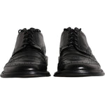 Dolce & Gabbana Dolce & Gabbana Black Leather Derby Wingtip Formal Shoes MV6500-41 1728,67345645728,Black,Dolce & Gabbana,EU41/US8,Formal - Men - Shoes,Material: 100% Calfskin Leather,Men,Preowned / Defect