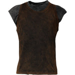 Dolce & Gabbana Dolce & Gabbana Brown Cotton Round Neck Sleeveless T-shirt TSH87482-52 1728,67345645728,Brown,Dolce & Gabbana,IT52 | XL,Material: 100% Cotton,Men,New with tags,T-Shirts - Men - Clothing