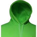 Dolce & Gabbana Dolce & Gabbana Green Logo Hooded Pullover Sweatshirt Sweater TSH87005-46 1728,67345645728,Dolce & Gabbana,Green,IT46 | S,IT58 | 3XL,Material: 100% Polyester,Men,Preowned / Defect,Sweaters - Men - Clothing