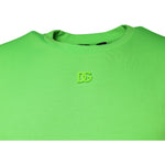 Dolce & Gabbana Dolce & Gabbana Green Logo Round Neck Short Sleeves T-shirt TSH86922-48 1728,67345645728,Dolce & Gabbana,Green,IT48 | M,Material: 100% Polyester,Men,New with tags,T-Shirts - Men - Clothing