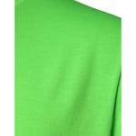 Dolce & Gabbana Dolce & Gabbana Green Logo Round Neck Short Sleeves T-shirt TSH86922-48 1728,67345645728,Dolce & Gabbana,Green,IT48 | M,Material: 100% Polyester,Men,New with tags,T-Shirts - Men - Clothing