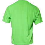Dolce & Gabbana Dolce & Gabbana Green Logo Round Neck Short Sleeves T-shirt TSH86922-48 1728,67345645728,Dolce & Gabbana,Green,IT48 | M,Material: 100% Polyester,Men,New with tags,T-Shirts - Men - Clothing