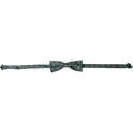 Dolce & Gabbana Mint Green Floral Adjustable Neck Men Bow Tie Dolce & Gabbana Dark Slate Gray