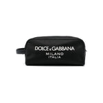 Dolce & Gabbana Dolce & Gabbana Nylon toiletry bag with rubberized logo BT0989AG1828B956 LDin,Men,Men > Accessories,Men > Accessories > Small Leather Goods,New In,Spring - Summer 2024,Yes Eu