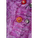 Dolce & Gabbana Dolce & Gabbana Purple Button Embellished Trench Coat Jacket JKT41448-36 1728,67345645728,Dolce & Gabbana,IT36|XXS,IT38 | XS,IT40|S,IT42|M,IT44 | L,Jackets & Coats - Women - Clothing,Material: 26% Wool 25% Mohair 25% Polyester Film Fiber 1