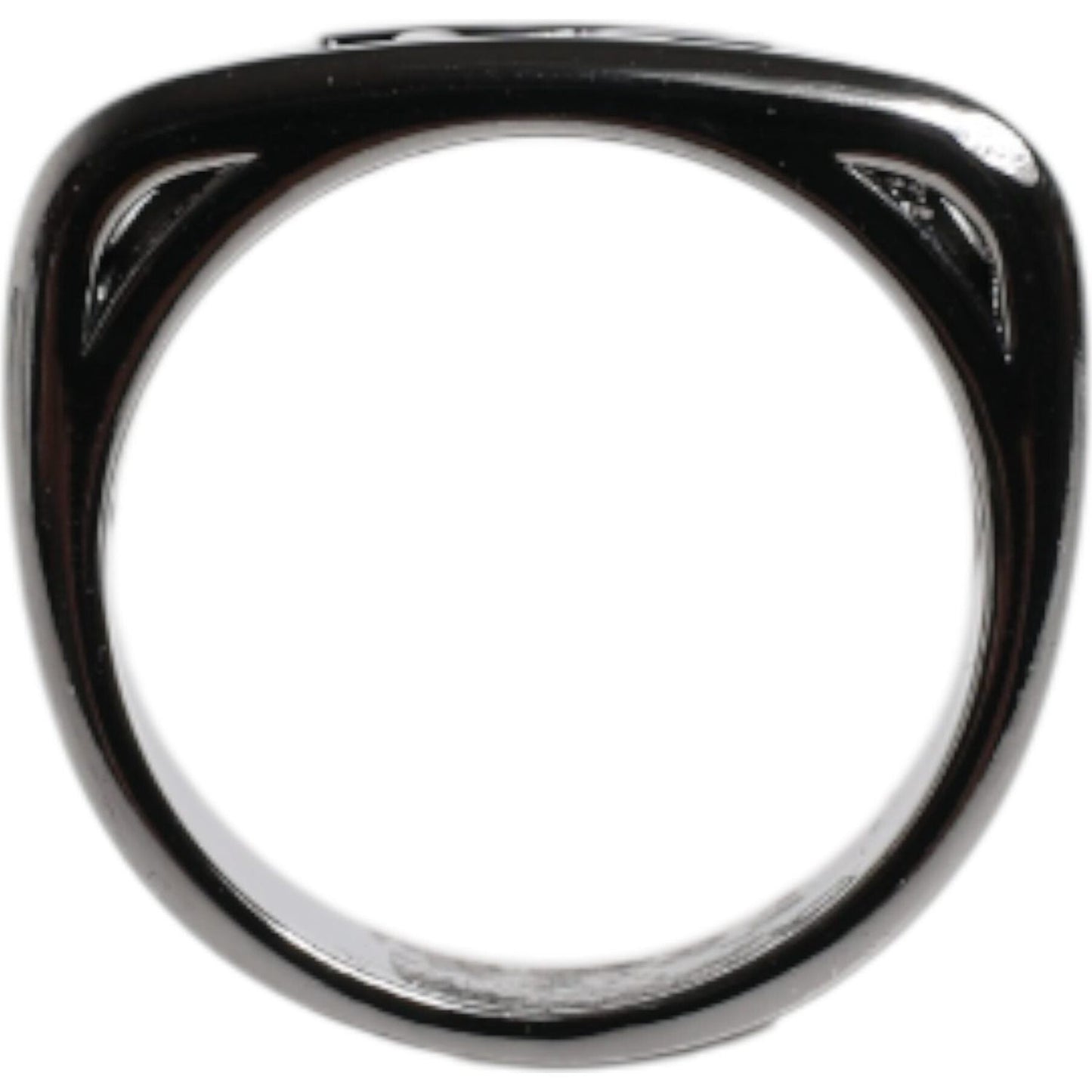 Dolce & Gabbana Dolce & Gabbana Silver Tone Brass Anello DG Logo Ring SMY10559-62 1728,67345645728,Dolce & Gabbana,EU62 | US10.5,Material: 100% Brass,Men,New with tags,Rings - Men - Jewelry,Silver