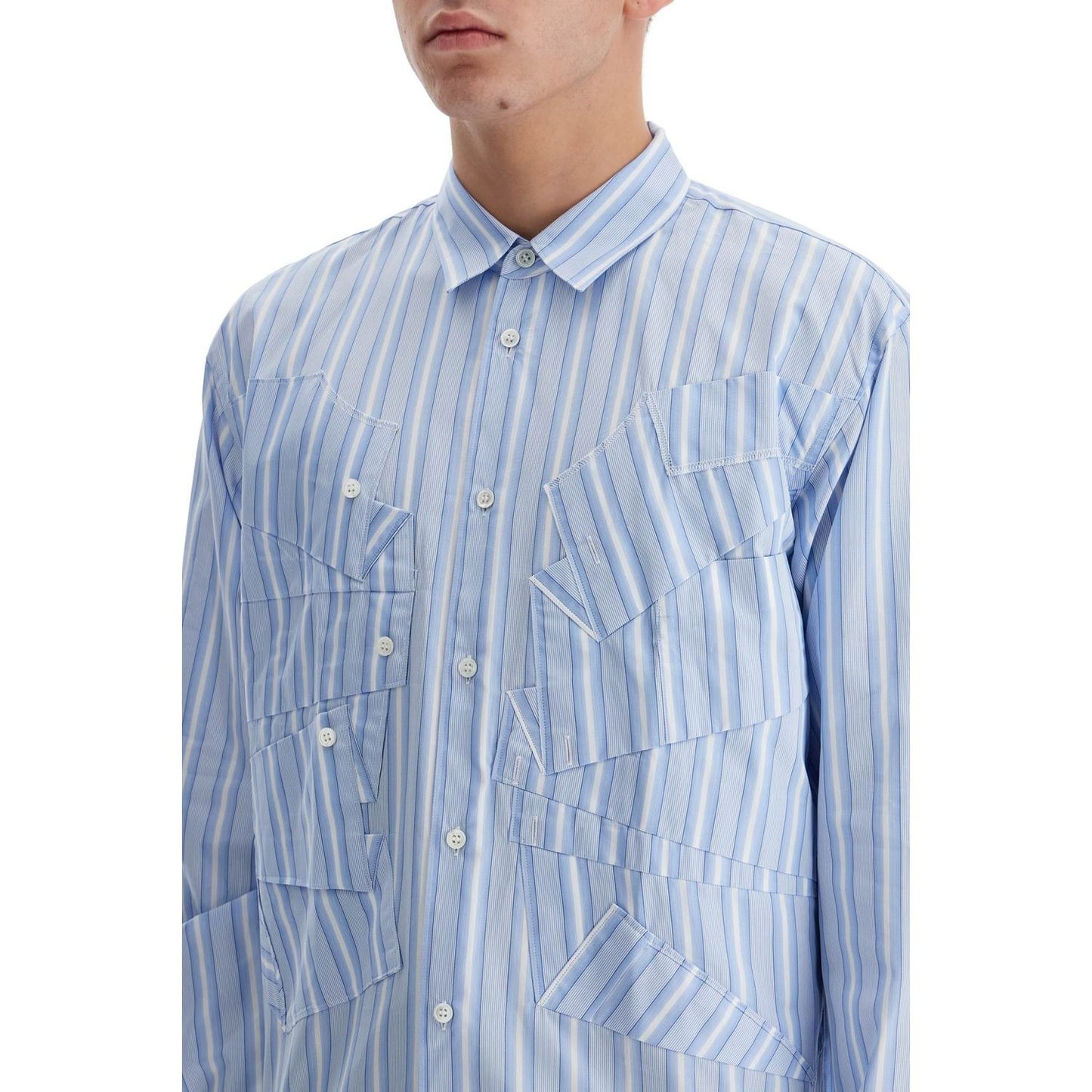 Comme Des Garçons Shirt in cotton poplin Shirts Comme Des Garcons Shirt Gray