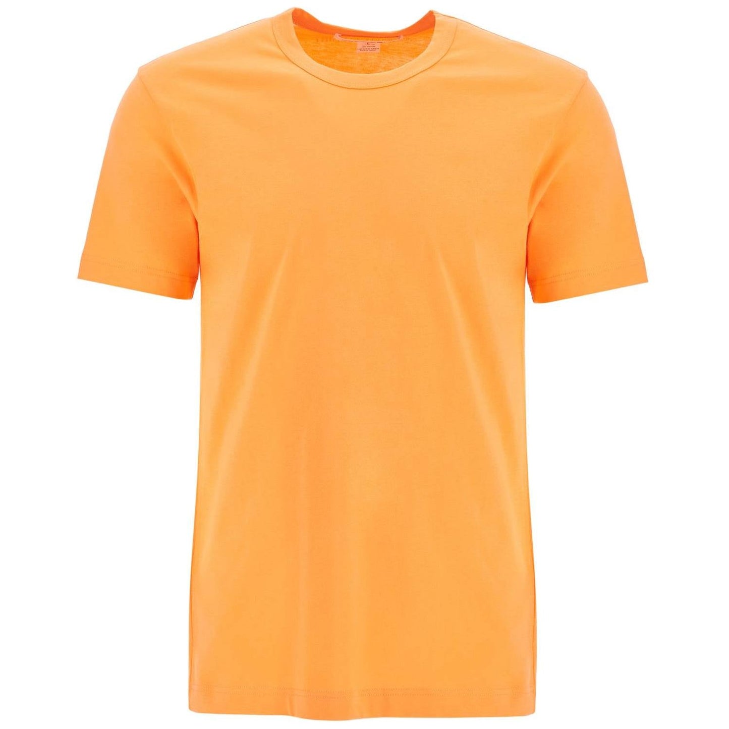 Comme Des Garcons Shirt cotton crewneck t-shirt Topwear Comme Des Garcons Shirt Sandy Brown