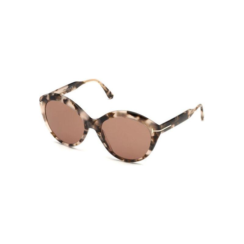 TOM FORD SUNGLASSES Mod. FT0763 56 55E SUNGLASSES & EYEWEAR TOM FORD Rosy Brown
