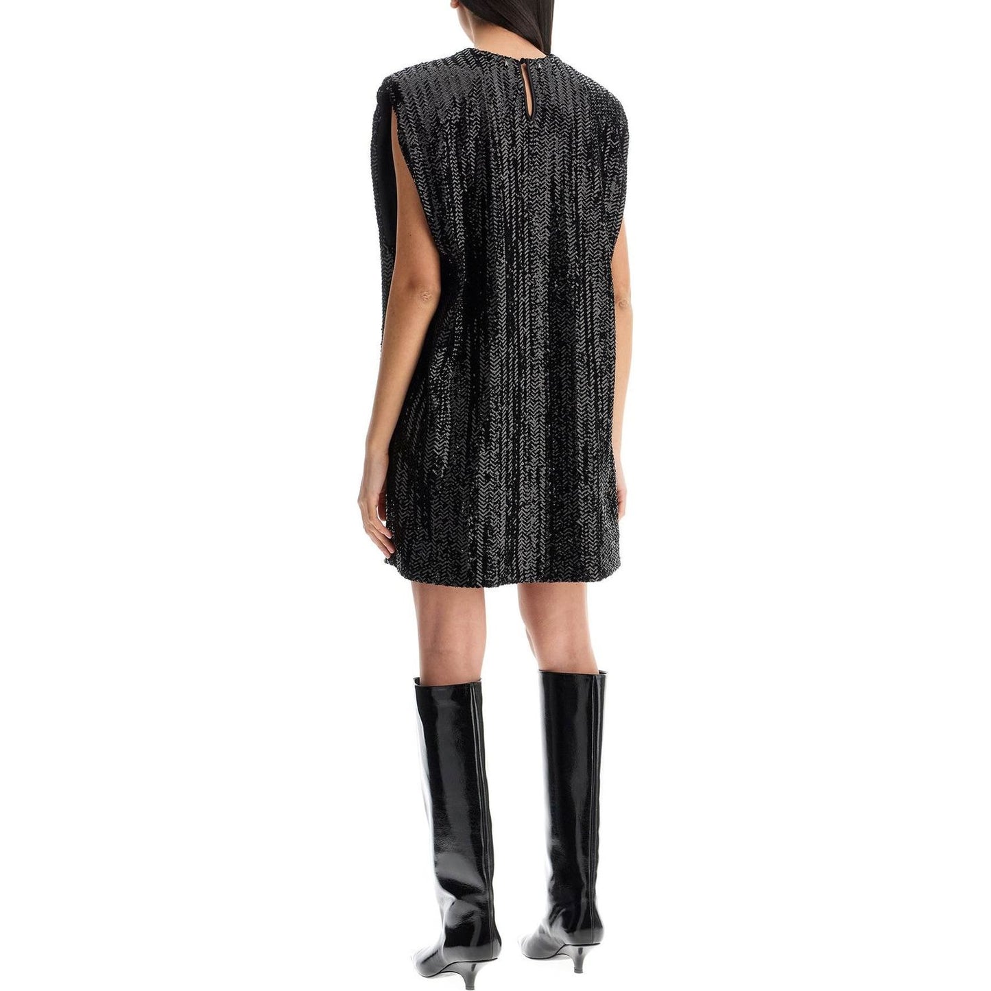 Golden Goose sequin mini dress. Dresses Golden Goose Tan