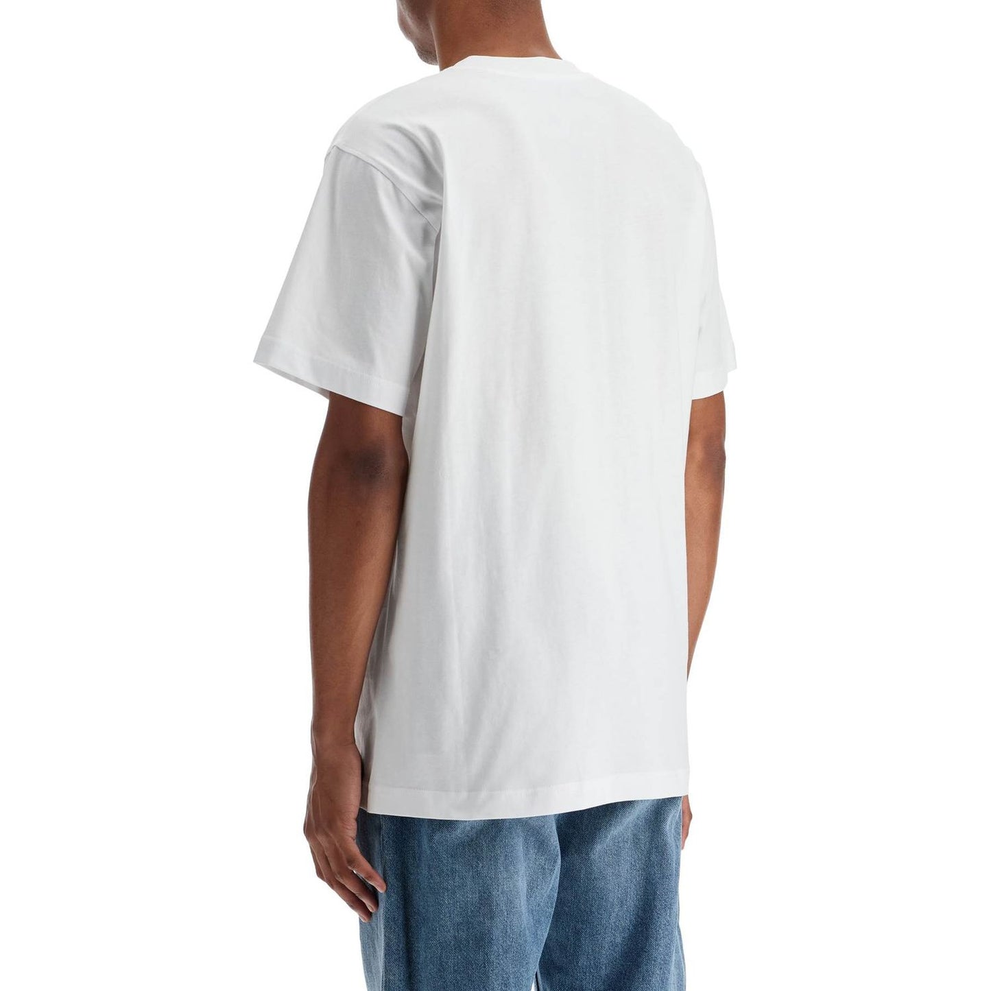 Moschino 'smiley print t-shirt Topwear Moschino Light Gray