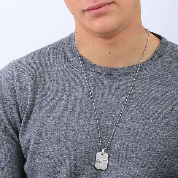 GUESS JEWELS JEWELRY Mod. JUMN01355JWSTT-U Necklace GUESS JEWELS Slate Gray