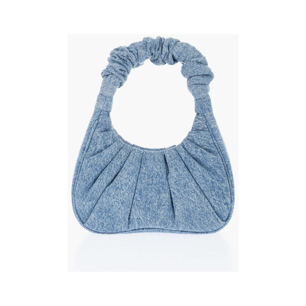 Jw Pei Jw Pei Curled Denim GABBI Hodo Bag JWP648122GD 1728,74866327712,Bags,Blue,Jw Pei,New with tags,Shoulder Bags - Women - Bags,Women,Women - Bags