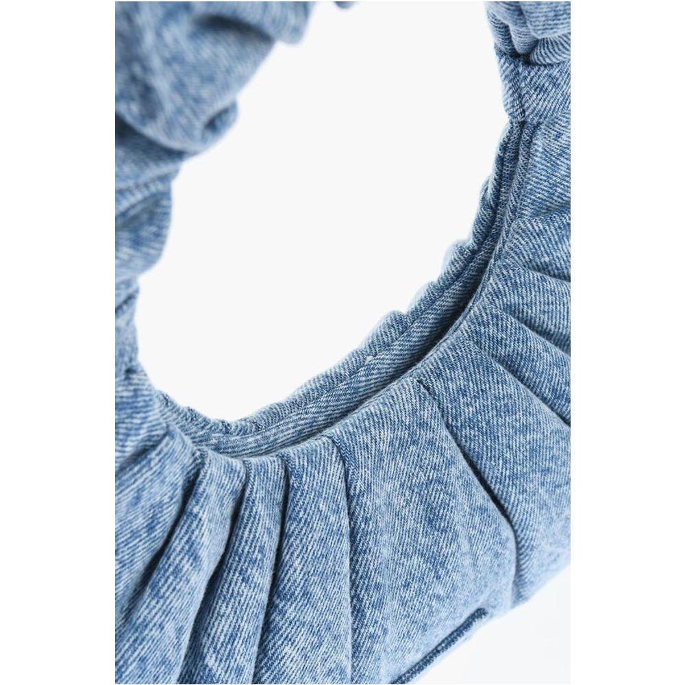 Jw Pei Jw Pei Curled Denim GABBI Hodo Bag JWP648122GD 1728,74866327712,Bags,Blue,Jw Pei,New with tags,Shoulder Bags - Women - Bags,Women,Women - Bags