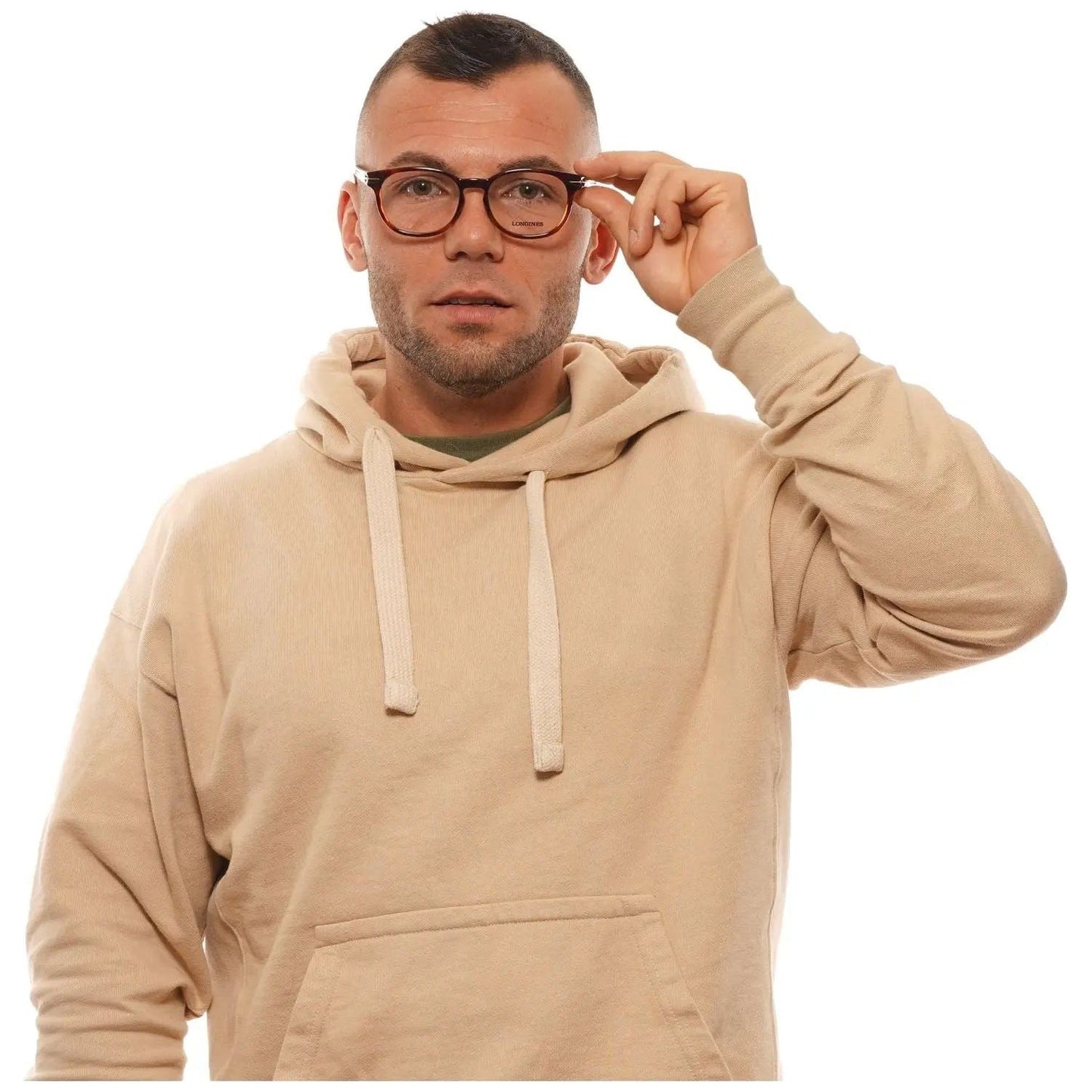 LONGINES MOD. LG5009-H 52053 SUNGLASSES & EYEWEAR LONGINES EYEWEAR Tan