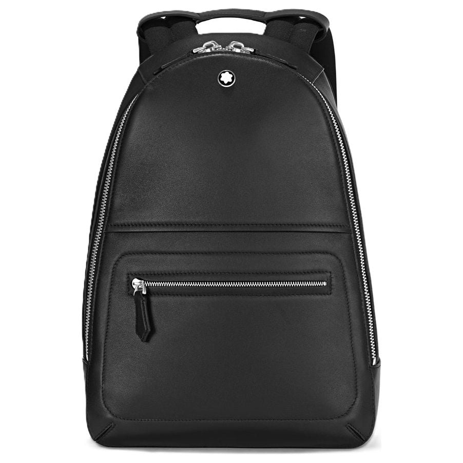 MONTBLANC LEATHER MOD. SOFT MINI BACKPACK - 24X90X35 FASHION ACCESSORIES MONTBLANC Dark Slate Gray