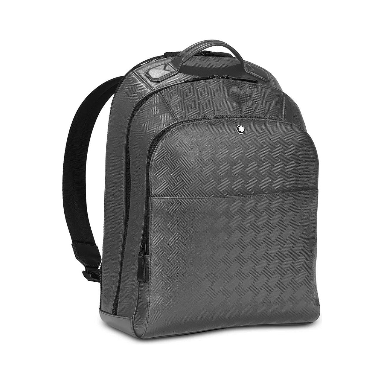 MONTBLANC LEATHER MOD. EXTREME 3.0 LARGE BACKPACK 3 COMPARTMENTS - 32X46X17 FASHION ACCESSORIES MONTBLANC Dark Slate Gray