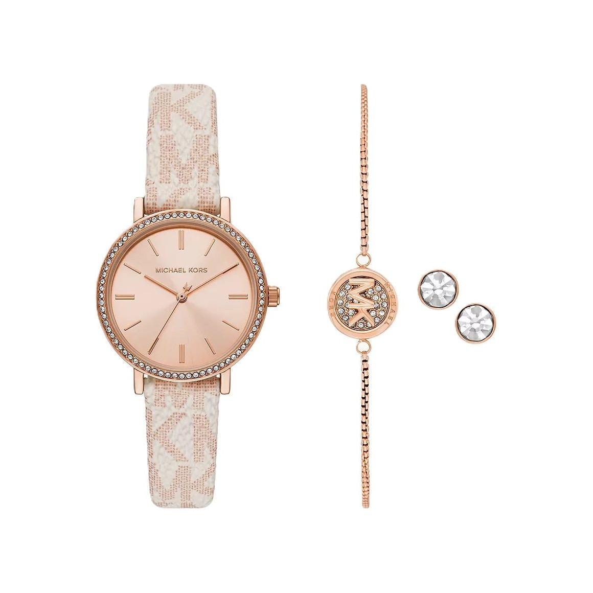 MICHAEL KORS MICHAEL KORS Mod. ADDYSON Special Pack + Bracelet + Earrings MKO9002SET Category-Watches,Gender-Women,Lady,READY STOCKED WATCHES,Subcategory-WatchesWomen,Wristwatch