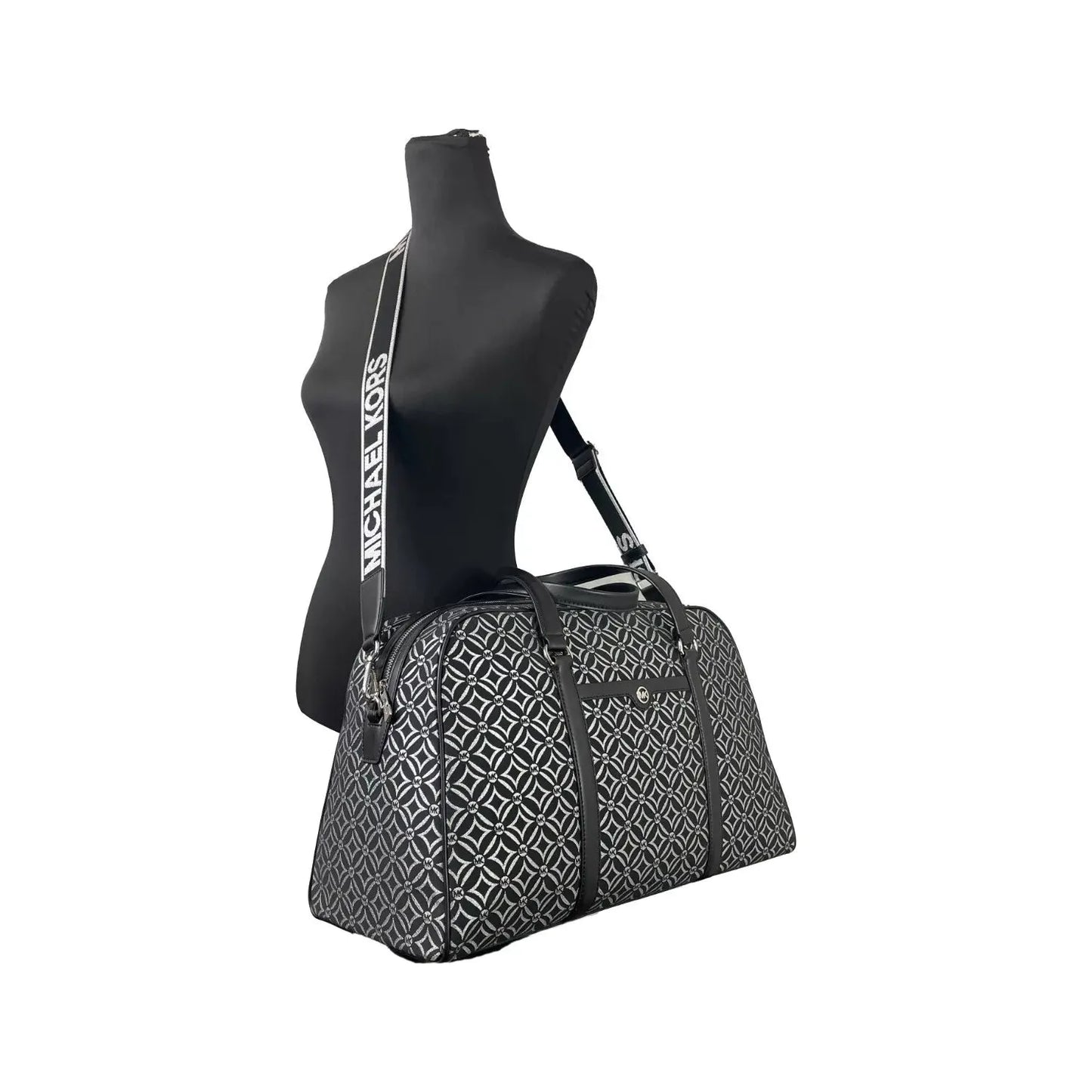 Michael Kors Michael Kors Travel XL Weekender Duffle Luggage Bag Black 1728,67346104480,Bags,Luggage and Travel - Women - Bags,Michael Kors,New with tags,Women - Bags 84032