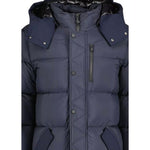 Moose Knuckles Moose Knuckles Blue Nylon Jacket 1728,67346170016,Blue,Clothing,Jackets - Men - Clothing,Men,Men - Clothing,Moose Knuckles,New with tags,XL MO-14450-XL