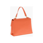 Moschino Moschino LOVE Saffiano Faux Leather Hande Bag with Removable Shoulder MOP554744GD 1728,74866327712,Bags,Moschino,New with tags,Orange,Tote Bags - Women - Bags,Women,Women - Bags