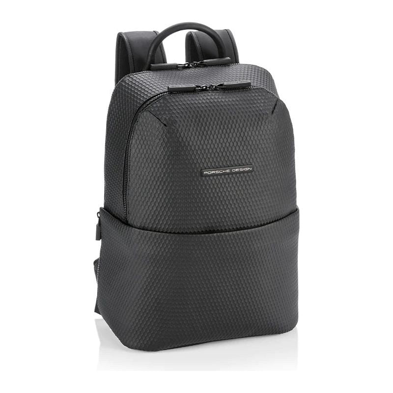 PORSCHE PELLETTERIA MOD. OSU01623-001 Backpacks PORSCHE DESIGN LEATHER Dark Slate Gray