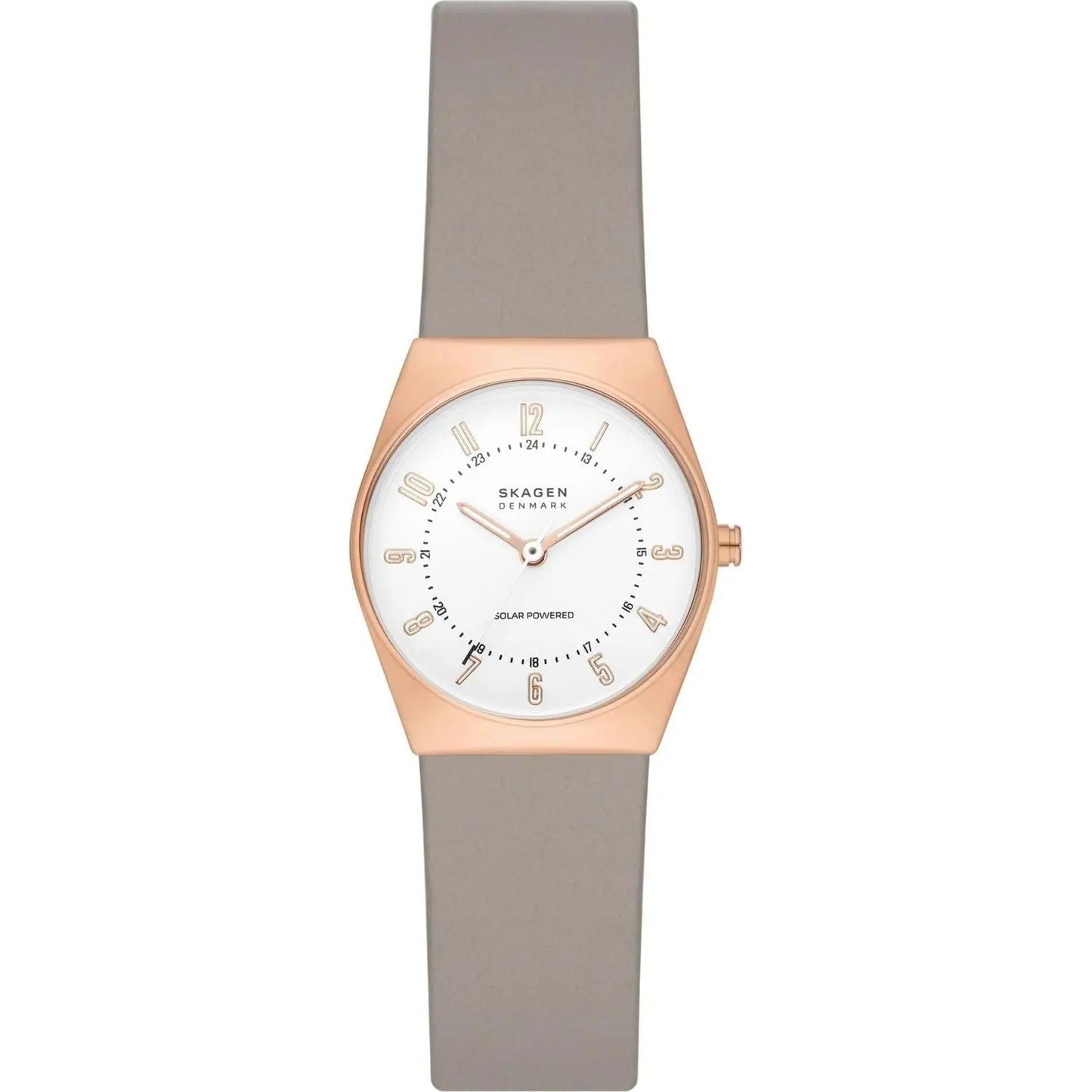 SKAGEN Mod. GRENEN LILLE SOLAR WATCHES SKAGEN DENMARK Rosy Brown