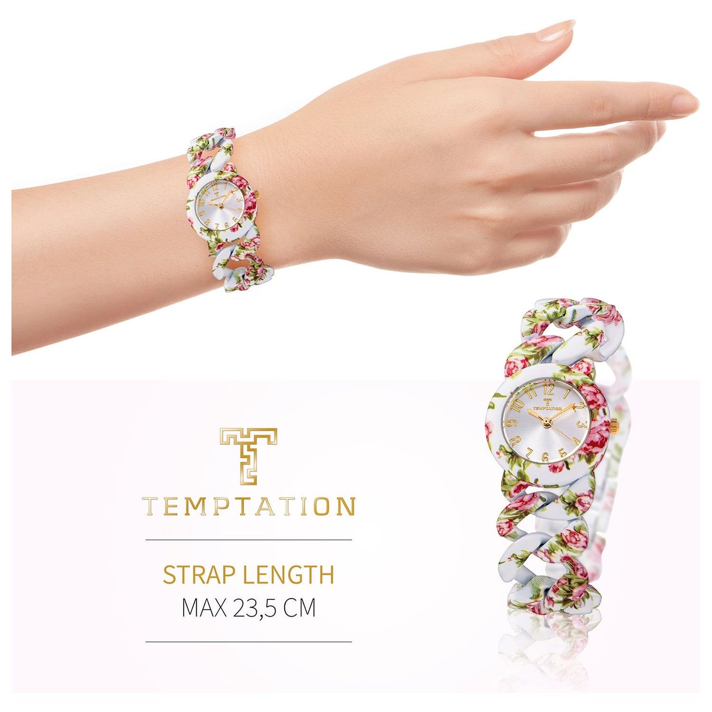 TEMPTATION MOD. TEA-2015-02 WATCHES TEMPTATION Antique White