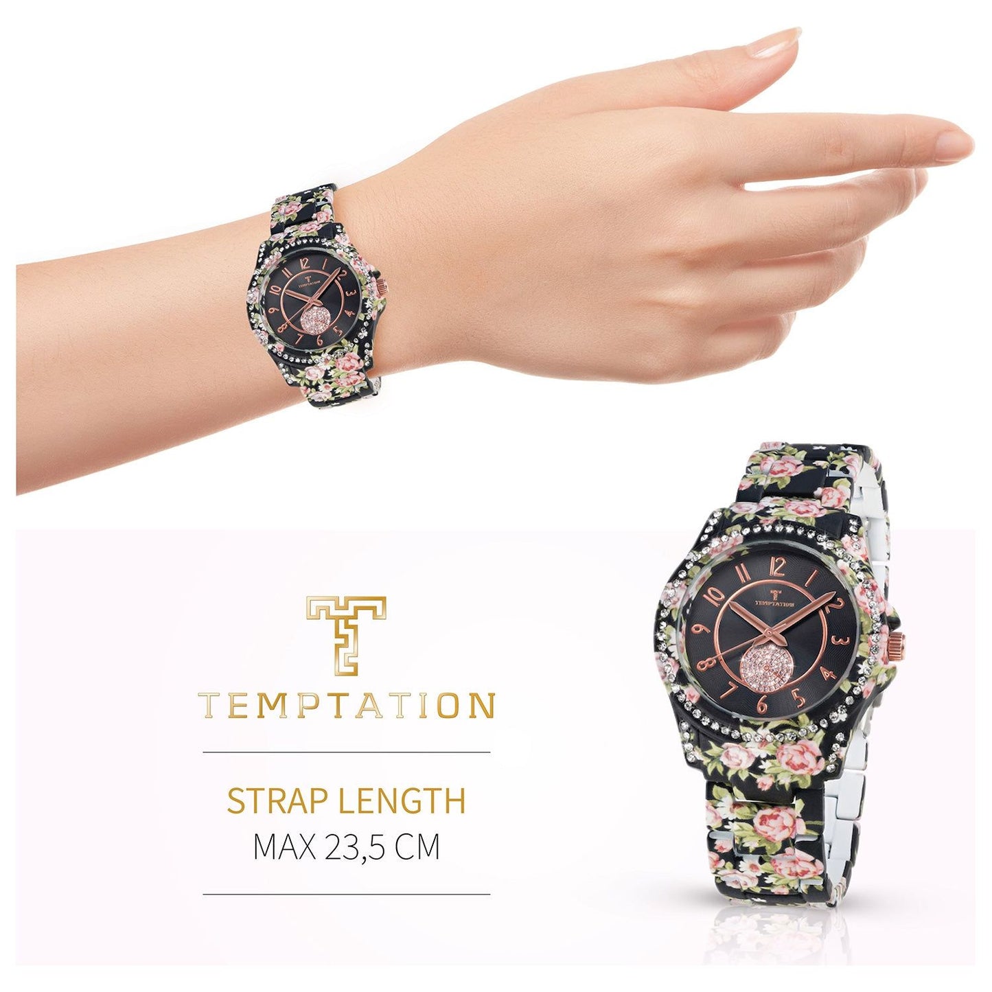 TEMPTATION MOD. TEA-2015-08 WATCHES TEMPTATION Antique White