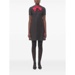 Valentino-Valentino mini dress with bow-LDin,Spring - Summer 2025,Women,Women > Clothing,Women > Clothing > Dresses,Yes Eu-BVADL698SAFQ-P25