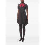 Valentino-Valentino mini dress with bow-LDin,Spring - Summer 2025,Women,Women > Clothing,Women > Clothing > Dresses,Yes Eu-BVADL698SAFQ-P25